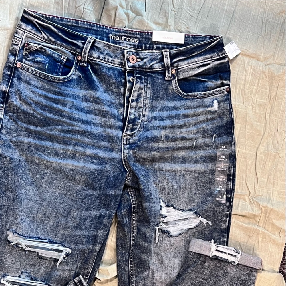 Maurice’s Edgely Boyfriend Jeans - NWT Size 14